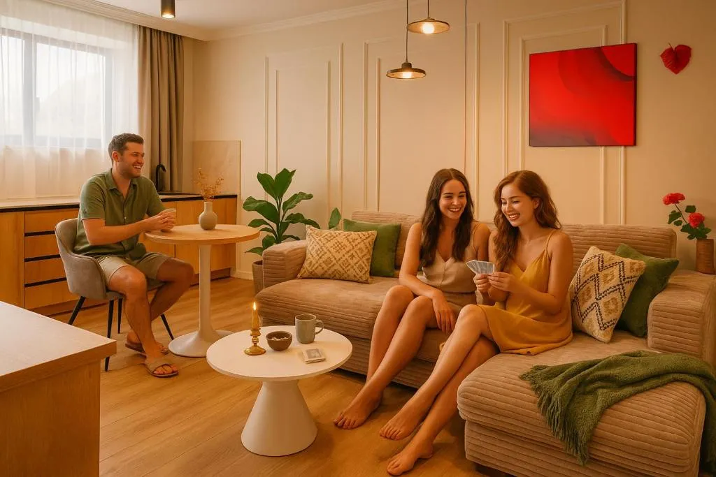 Image of Chic 1BR with Office – Calm, Cool & Connected
