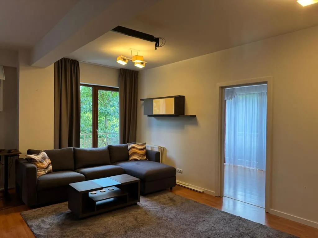 Image of Cozy Semi-Central apartment with free parking and workspace