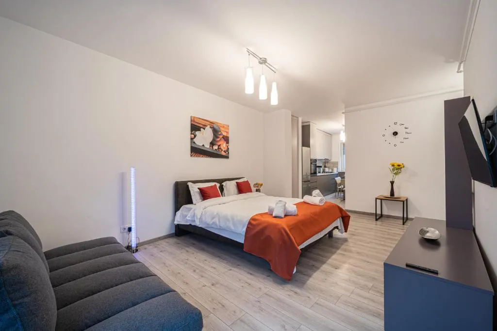 Image of Old town luxury in new building.