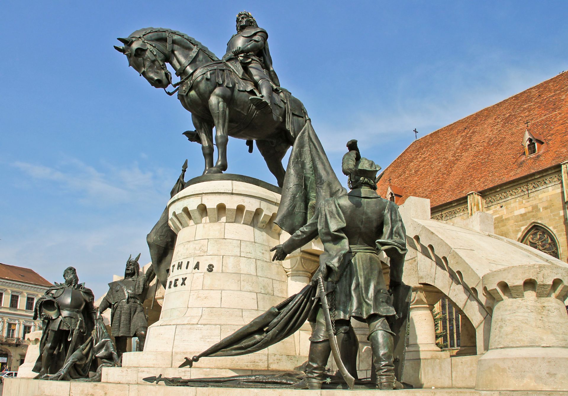 Matthias Corvinus Statue